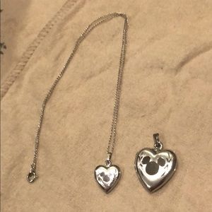 Mother Daughter Disney Mickey Mouse Lockets